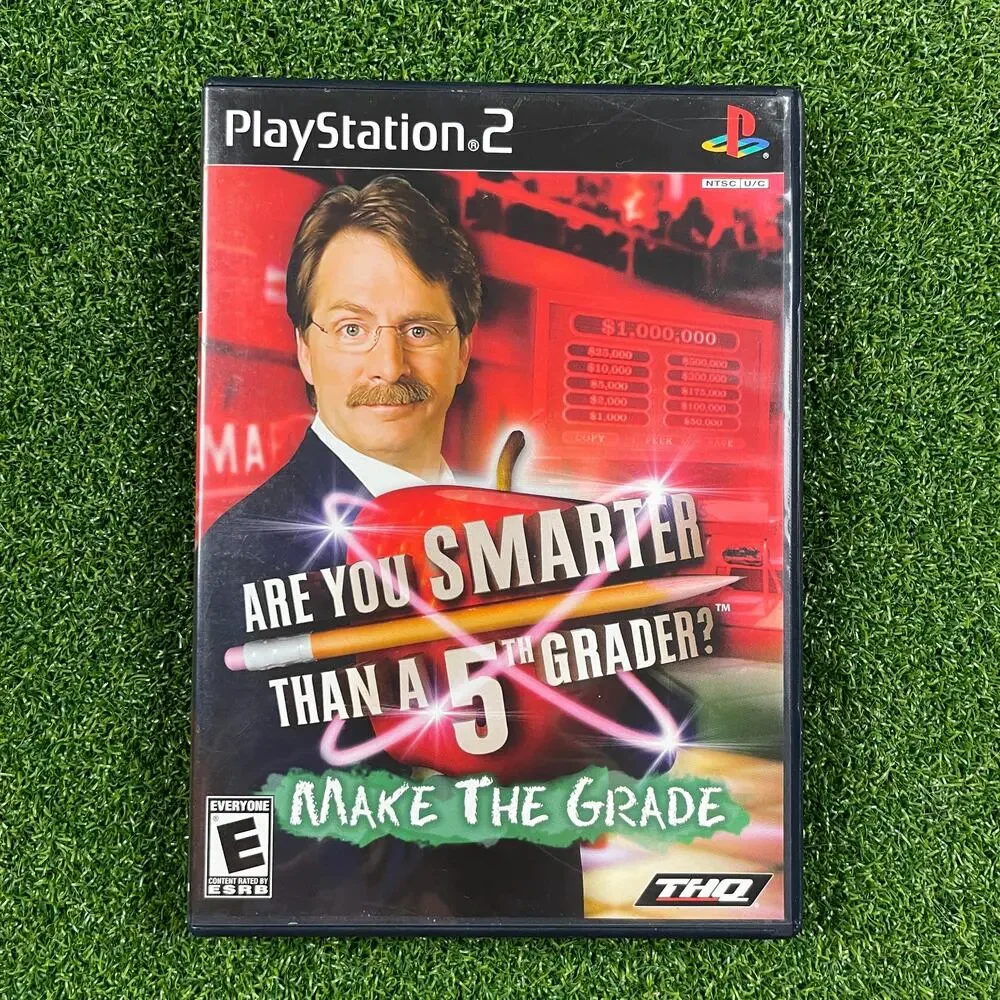Are You Smarter Than A 5th Grader Make The Grade (Sony PlayStation 2, 2008) CIB